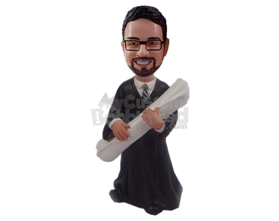 Lawyer Professional Ready to Fight for Justice Personalized Bobblehead Lawyer Professional Ready to Fight for Justice Personalized Bobblehead